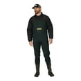 thumbnail image 3 of Frogg Toggs Men’s Amphib Bootfoot Chest Waders, Neoprene Waders for Fishing with 200g Thinsulate Cleated Boots, Forest Green, Size 10, 3 of 8