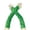 Green, variant on Fgnfyis Velvet Glamour Fingerless Gloves for Women Shine Stage Performance Carnival Party Evening Wear White