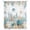 Green Blue, variant on Teal Blue Coastal Sheer Curtains 63 Inches Long, Summer Beach Starfish Shell Coral Nautical Light Filering Curtains, Breathable Simi Curtain Privacy Drapes for Living Room Bedroom Window Treatment