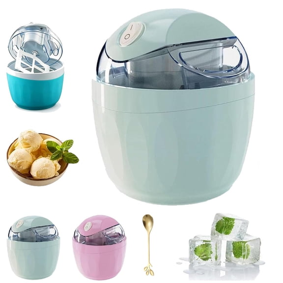 Swirl Cup Ice Cream Maker (Applicable to 110V-120V), Quickly Made in 15 Minutes, Small Home Mini Ice Cream Maker, One-Touch DIY Mini Ice Cream Maker, for Kitchen, Family Treats