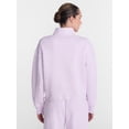 thumbnail image 4 of Athletic Works Women's Quarter Zip Fleece Sweatshirt, Sizes XS-XXXL, 4 of 6