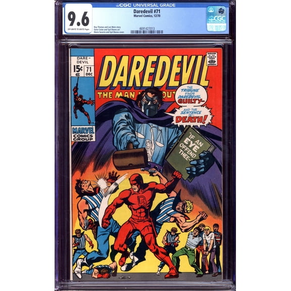 Daredevil #71 - CGC 9.6 Comic Book