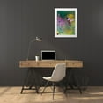 thumbnail image 3 of Fitzharris, Tim 25x32 White Modern Wood Framed Museum Art Print Titled - Black Chinned Hummingbird, 3 of 4