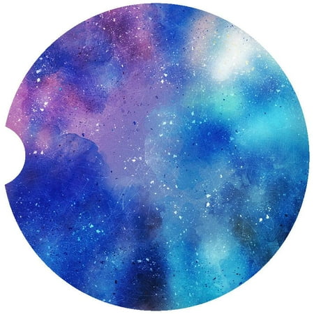 

Galaxy Car Coaster Absorbent Stoneware Car Cup Holder Coaster Set of 2