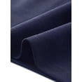 thumbnail image 6 of DARING DIVA Women's Plus Size Knee Length High Waisted Stretchy Skirt 2X Navy Blue, 6 of 6