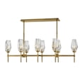 thumbnail image 6 of Hinkley Lighting - Ana - 8 Light Linear Chandelier in Modern-Glam Style - 46, 6 of 9