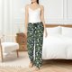 thumbnail image 4 of Fotbe Fun Panda Playing With Bamboo Leaves Pantalones de Pijama para Mujer, Pantalones de Dormir, Pantalones Pj con Cordón y Bolsillos-Medium, 4 of 6