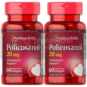 Puritan's Pride Policosanol 20 mg (2 PACK)