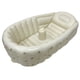 thumbnail image 1 of Bañera inflable para bebé, bomba de aire integrada, bañera para recién nacidos (oliva), 1 of 9