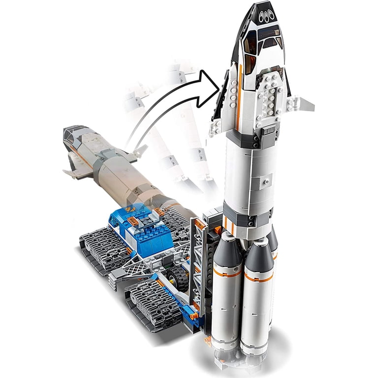 LEGO City Rocket Assembly & Transport 60229 Building Kit, NASA
