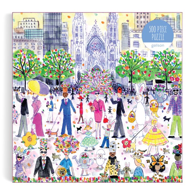 Puzzle Galison Easter Parade, 500 piezas, Michael Storrings