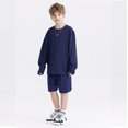 thumbnail image 7 of Ruyang Kids Boys Long Sleeve Shirts Winter Cotton Thermal Basic Layer Top Plain Crewneck Soft Athletic T-shirts, 7 of 7