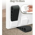 thumbnail image 6 of 3 Pack Door Stoppers, Anti-Slip Rubber Door Stop with Holder, Door Stops for Bottom of Door, Works on All Floor Types, 6 of 8