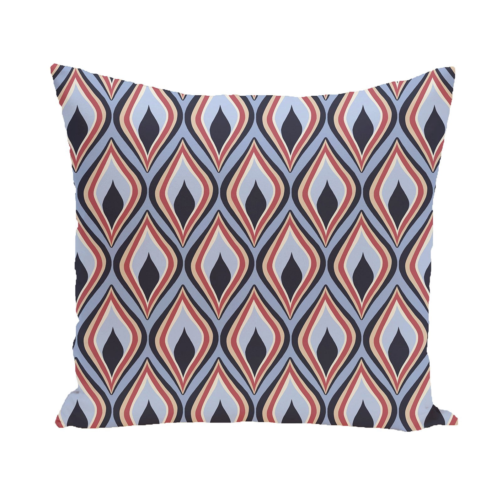 Simply Daisy 16" x 16" Candlelight Geometric Print Pillow