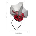 thumbnail image 4 of Fascinator Hat Tea Party Headwear Women Fascinators Cocktail Wedding Tea Party Hat, 4 of 4
