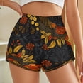 thumbnail image 3 of Women's Originals Shorts, Jersey Sports Shorts, Gym Shorts For Women, Vintage Flower, L, Plus Size Available, 3 of 5