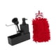 thumbnail image 3 of Dispensador de jabón para platos 3 en 1 con cepillo, dispensador de jabón líquido recargable portátil, accesorios de cocina para cafetería, baño y, 3 of 8