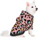 thumbnail image 2 of Fotbe Leopard Sudadera con Estampado para Perros Pequeños – Suéter con Capucha para Mascotas, Tela Suave de Forro Polar con Bolsillo-Large, 2 of 7