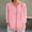 Pink, variant on Womens Summer Tops under $5! Xqxayjr Women's Cotton Linen T Shirts 3/4 Sleeve Ruffle V Neck Dressy Casual Fashion Comfy Tunic Tops Summer Loose Fit Cute Basic Tee Shirts Clothes