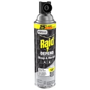 Raid Defend Outdoor Defense System Wasp and Hornet Bug Spray Outdoor Insect Killer, 17.5 oz.