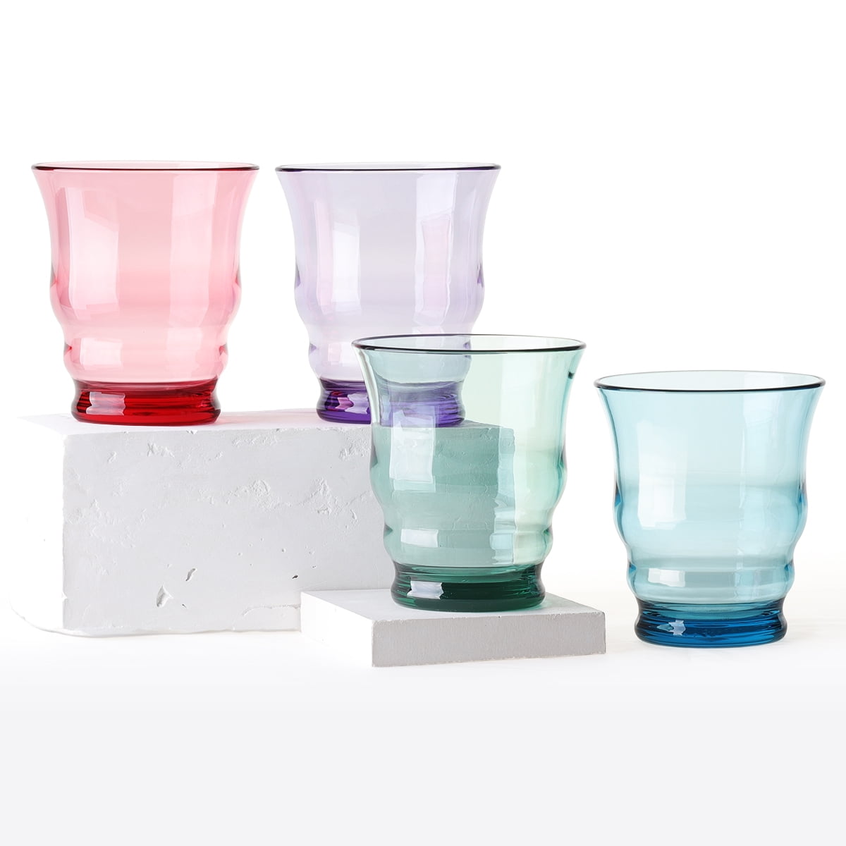Cupture Riviera Unbreakable Drinking Glasses, BPAFree Ecozen Material