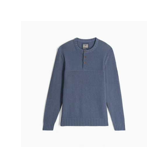 Royal Robbins Headlands Hemp Button Crew - Men's, Sea, 2XL