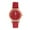1-Red, variant on Kcodviy Fashion Sport Men's Stainless Steel Case Belt Band Quartz Analog Wrist Watch Womens Watch Bands Watch Leather Case Extra Long 20mm Watch Band Senior Watches for Women Talking Watches for Women