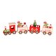 thumbnail image 3 of Adorno de tren de madera de Navidad, decoración navideña, decoración de mesa de tren, regalo, conjunto de decoración para fiesta, hogar, tienda, 3 of 9