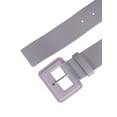 thumbnail image 2 of Cinturones de cintura Allegra K para damas Hebilla rectangular ajustable Púrpura 71-87cm/27.95-34.25', 2 of 4