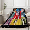 thumbnail image 4 of Boston Terrier Blanket, Dog Blanket, Boston Terrier Gifts, Pet Dog Stuff Fleece Flannel Plush for Women Men men Women Lover Adults Soft Bedding for Sofa Bed Office Home Decor 80"X60", 4 of 8