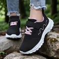 thumbnail image 2 of Kids Shoes Toddler Boys Girls Running Sneakers Comfy Arch Support Breathable Athletic Sports Gym Walking Shoes Pink 3.5 Big Kid, 2 of 5