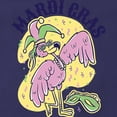 thumbnail image 2 of CafePress - Mardi Gras Flamingo - Kitchen Apron with Pockets, Grilling Apron, Baking Apron, 2 of 5