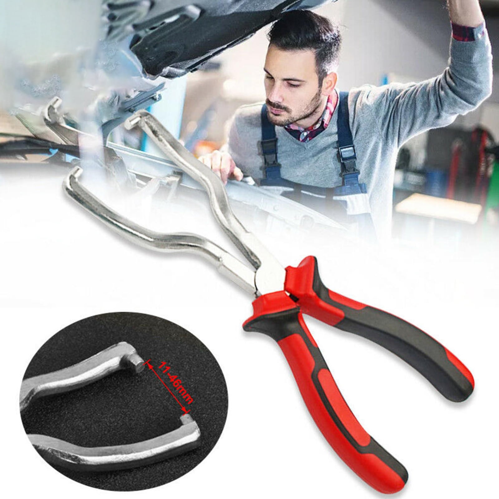 Fuel Line Pliers Multifunctional Comfortable Grip Fuel Line Pipe Hose