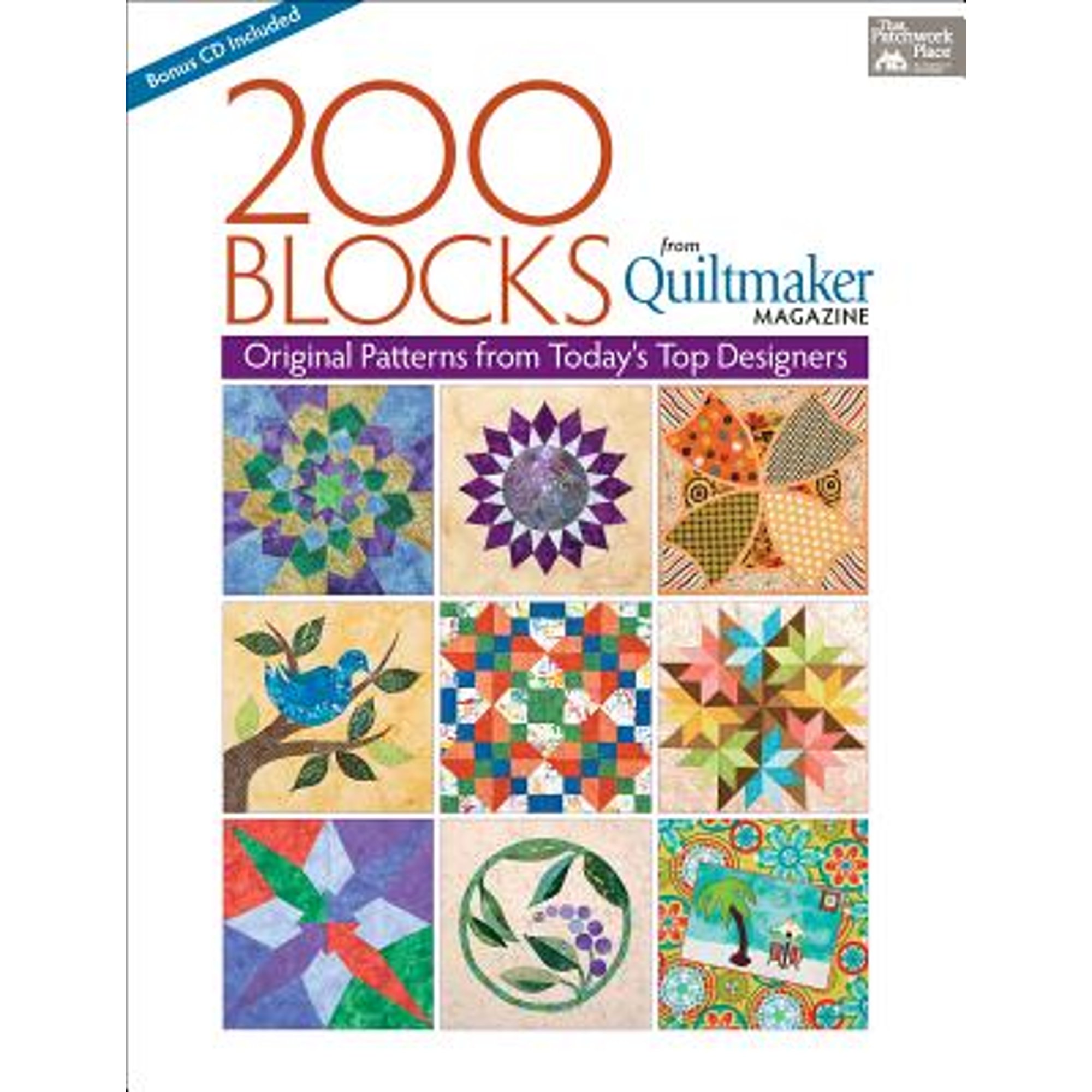 200 Blocks from Quiltmaker Magazine Original Patterns from Today's