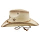 thumbnail image 3 of Mujeres Hombres Sombrero para el sol de Panamá Sombreros para el sol Visera ajustable Bohemia Sombreros de paja para Camping, 3 of 9