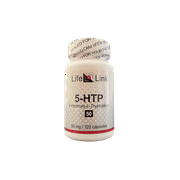 LifeLink's 5-HTP (5-Hydroxy-L-Tryptophan) | 50 mg x 120 caps | Precursor to Serotonin | Mood, Sleep, Libido, Appetite | Gluten Free & Non-GMO | Made in the USA