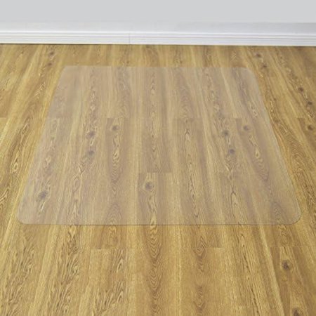 47  X 47  PVC Chair Mat For Hard Floors Clear Multi-Purpose Floor Protector