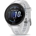 thumbnail image 2 of Garmin 010-02863-21 Forerunner 165 Smart Sport Watch, Mist Gray + Whitestone | Official USA Partner Model | Bundle with Deco Essentials 2-Pack Screen Protector + Fitness & Wellness Suite, 2 of 11