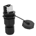 thumbnail image 4 of RJ45 Connector, RJ45 Coupler Wide Application Convenient Install Dustproof Black  For LED Display Equipment, 4 of 8