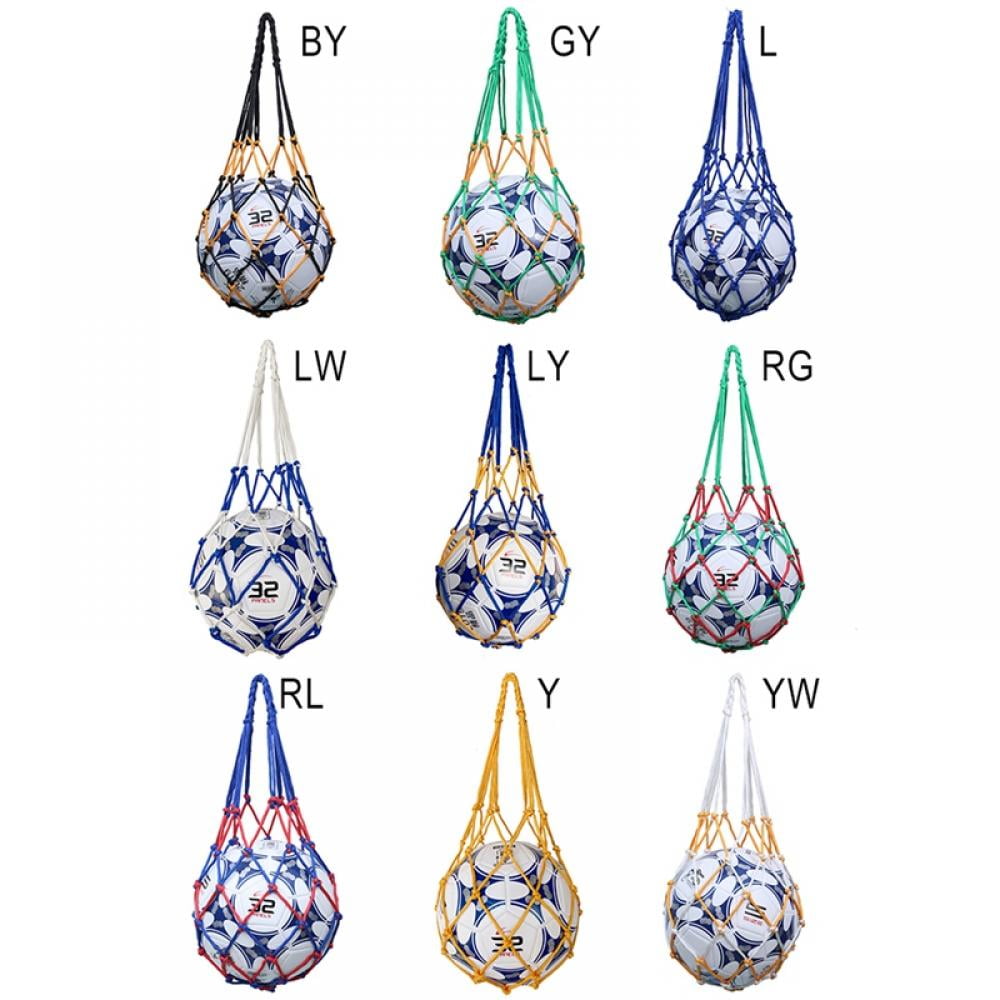 Sac En Maille De Nylon Pour Balles - Portable, Avec Cordon - Taille 15x20 Cm à 25x30 Cm - 3
