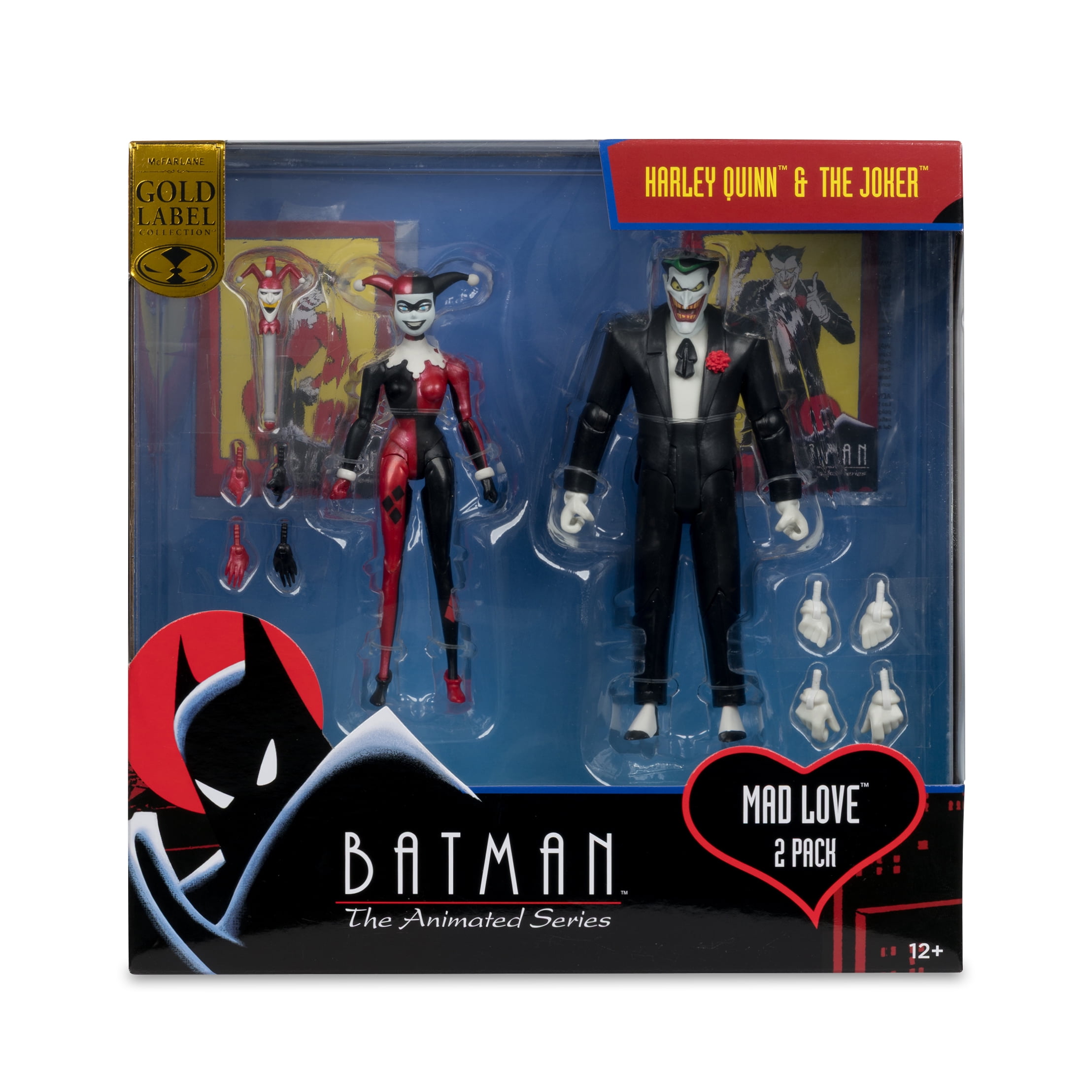 McFarlane Toys, Action Figures, Harley Quinn and The Joker, 6