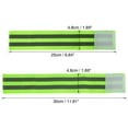 thumbnail image 4 of Unique Bargains 4 Pcs Bandes Réfléchissantes pour Poignet Cheville Bandes Réfléchissantes Haute Visibilité Cyclisme Cyclisme Réflecteur Sangles Vert, 4 of 7