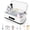 X82-White, variant on Ultrasonic Jewelry Cleaner,49KHz Ultrasonic Jewelry,Glasses,Rings,Watch Bands Cleaner,3 Modes with Digital Timer,22oz(650ML),304 Stainless Steel Water Tank