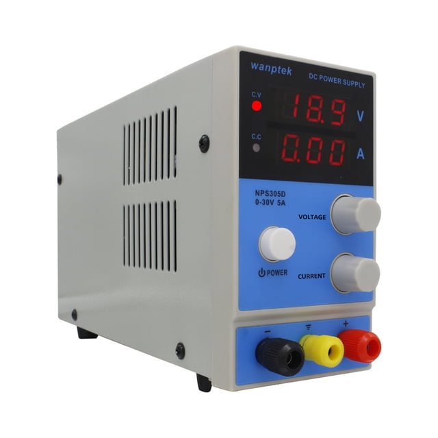 wanptek Mini Adjustable Digital Display DC Switching Power Supply for LABS Schools and Production Lines