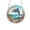#A39-Dolphin Jumping, variant on Acrylic Puzzle Suncatcher Window Hanging, Mountain Lake Sunset with Flowers Stained Glass Sun Catcher, DIY Home & Garden Hanging Decor, Special Gift for Mom, Grandma on Birthday & Mothers Day