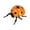 Orange, variant on Realistic Insects Figurines, Plastic Bugs Figures Set, Realistic Interactive Insect Toy Collection, Fake Bugs Spring Christmas Birthday Gift
