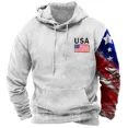 thumbnail image 3 of Sudadera con capucha con estampado de bandera de EE. UU. a la moda para hombre, tendencia de hip hop, ropa vintage Harajuku, novedad de primavera y otoño, sudaderas, tops de gran tamaño, 3 of 5