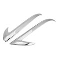 thumbnail image 1 of 2Pcs Car Rearview Side Mirror Cover Trim Moulding Strip for Toyota CHR 2018 Chrome, 1 of 9