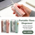 thumbnail image 3 of Automatic Portable Floss Pick Dispenser Floss Picks with Hygienic Sealed Design Floss Case Portable Refillable Holder for Travel Home Hotel Dinner, 3 of 9
