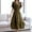 Army Green, variant on Dpytoraw Womens Summer 2025 Casual Midi Maxi Dresses Lightweight Short Sleeve V Neck Elastic Waist Boho Beach Dress Pockets Mini Dresses for Women